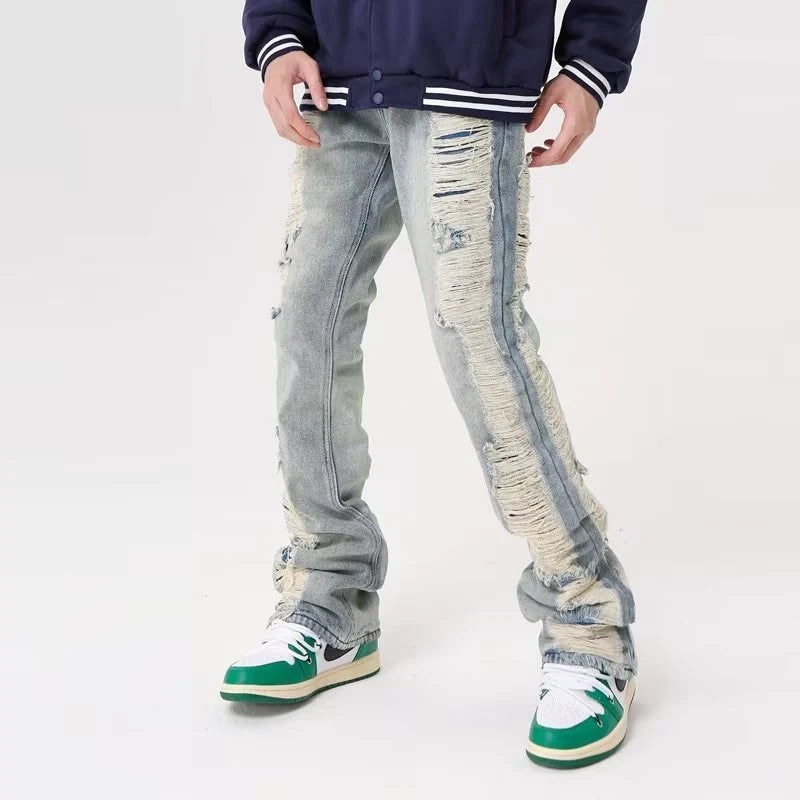 DISTRESS STRECHY JEANS